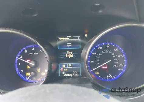 2019 Subaru Legacy 2.5I Limited из США, поврежденный, VIN 4S3BNAN68K3037117